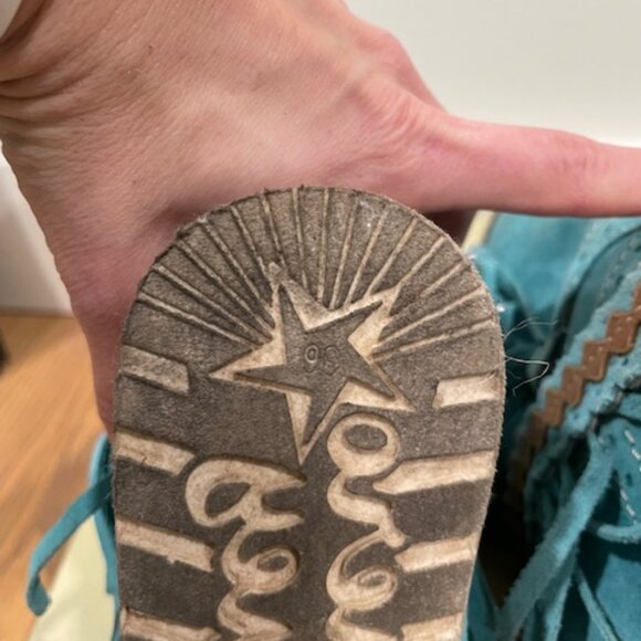 **SOLD** El Vaquero Arya Silverstone Turquoise EU36 *Run BIG - fit like EU37* - Picture 9 of 9